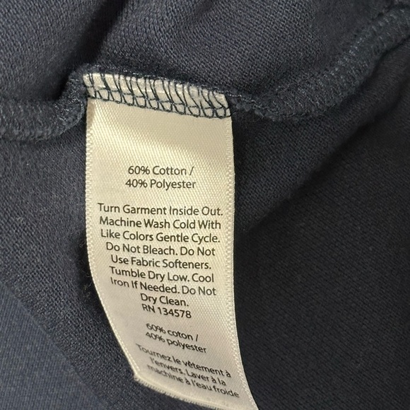 Women’s Vineyard Vines XS 0 - 2 Polo Tee Shirt Navy Blue Whale Logo Short Sleeve - Picture 7 of 7